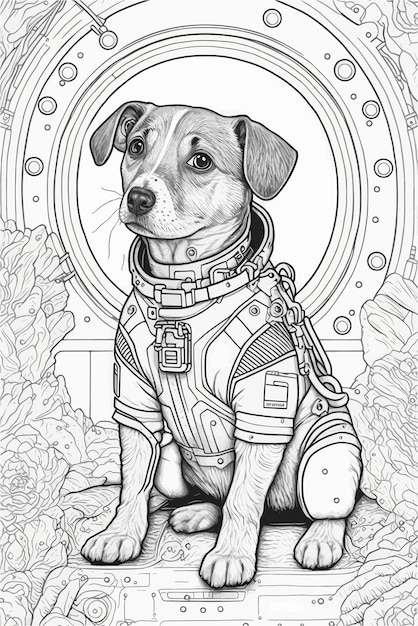 Page ornament dog images