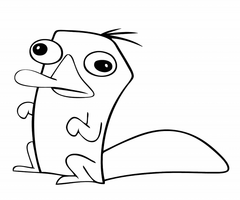 Phineas and ferb coloring pages printable for free download