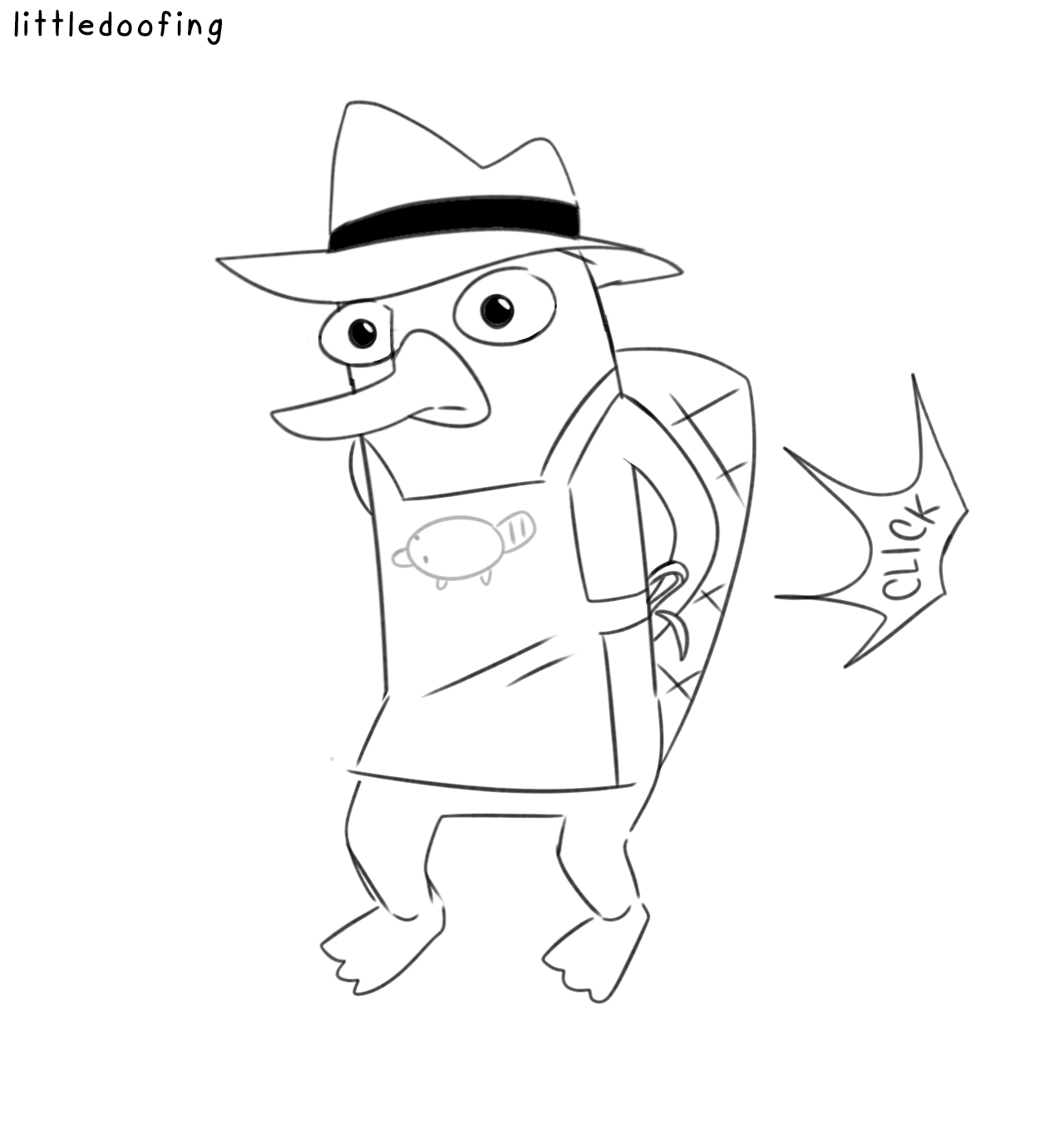 A perry the platypus account â lets cook