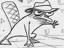 Perry the platypus