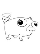 Perry the platypus coloring pages free coloring pages