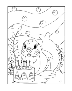 Ocean animals coloring pages by open your mind with knowledge tpt