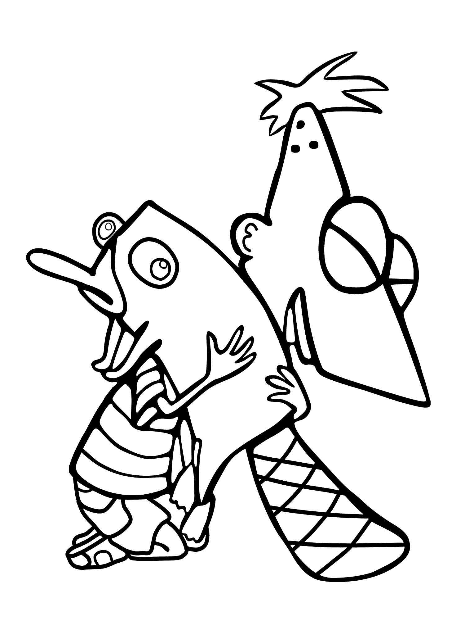 Phineas and ferb coloring pages