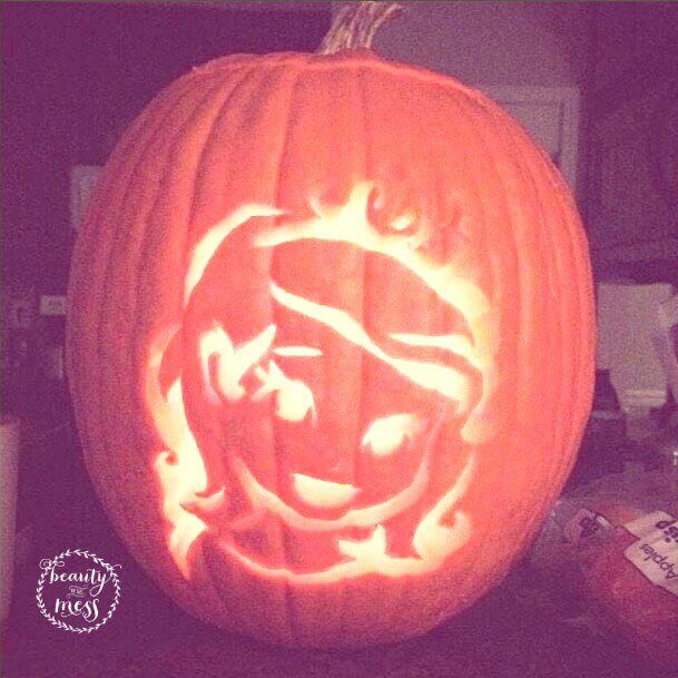 Over not so scary disney pumpkin printable stencils for halloween