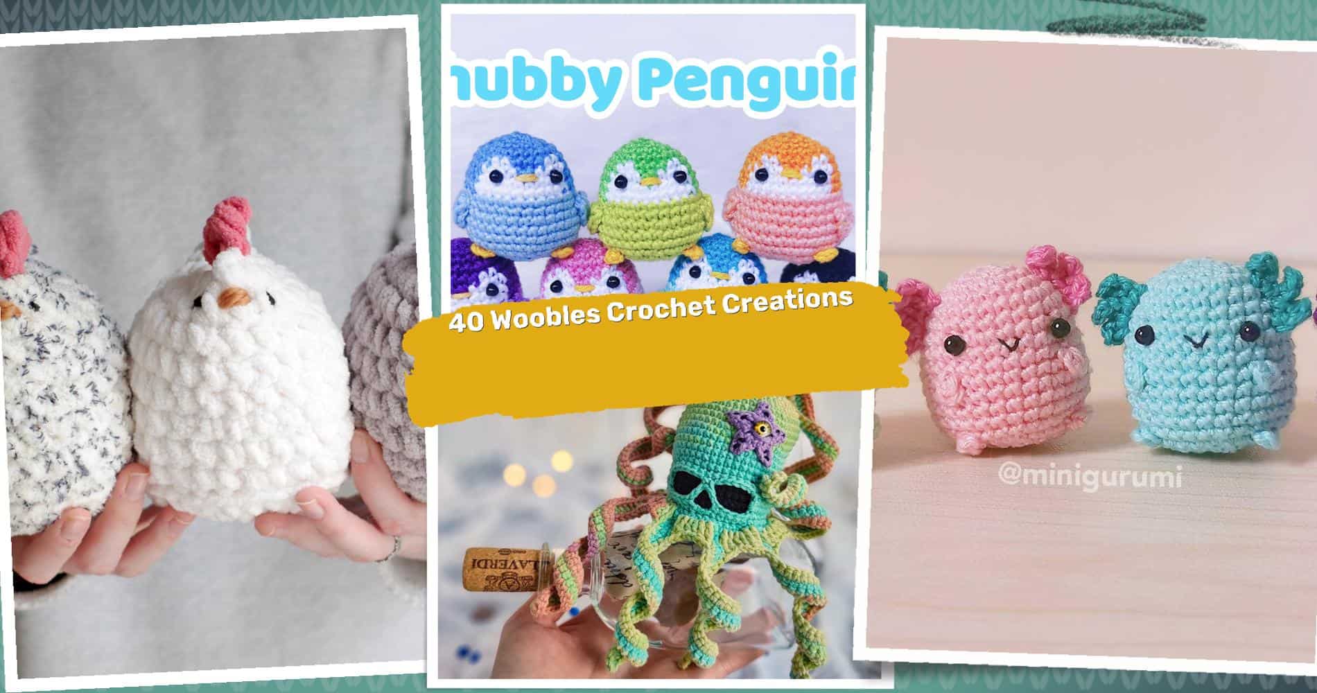 Woobles crochet patterns unleash your creativity today