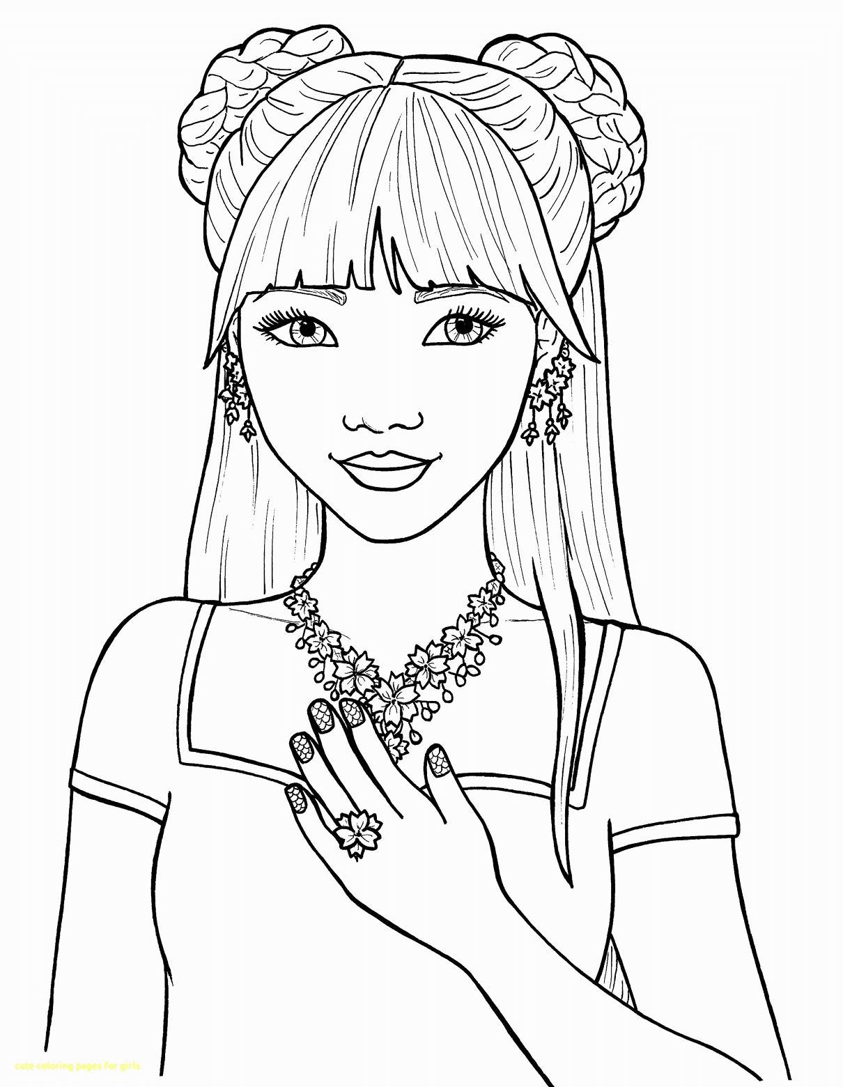Persons printable coloring page