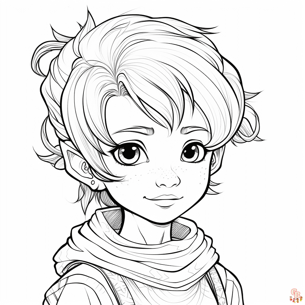 Printable person coloring pages free for kids and adults