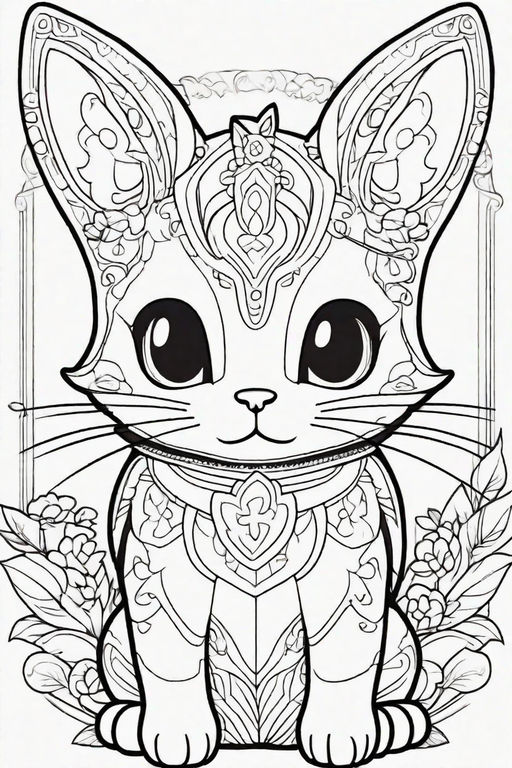 Coloring book template