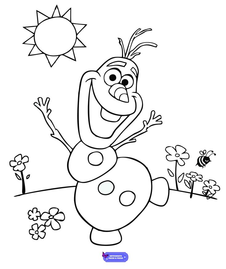 Desenhos para pintar e imprimir infantil imagens e personagens