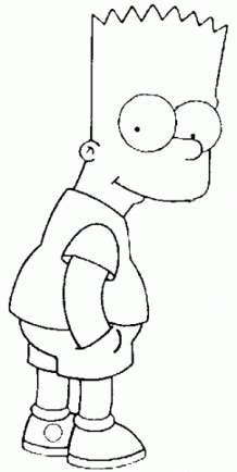 Desenhos animados para colorir