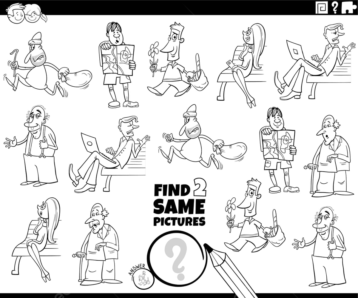 Desenho de jogo pãgina para colorir localize os personagens desenhos animados correspondentes vetor png desenho de carro desenho de desenho animado desenho de anel imagem png e vetor para download gratuito