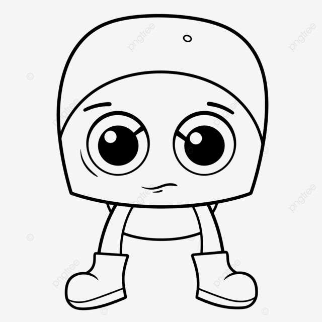 Desenho de personagens desenhos animados bonitinhos pãginas para colorir esboão vetor png desenho de carro desenho de desenho animado desenho de asa imagem png e vetor para download gratuito