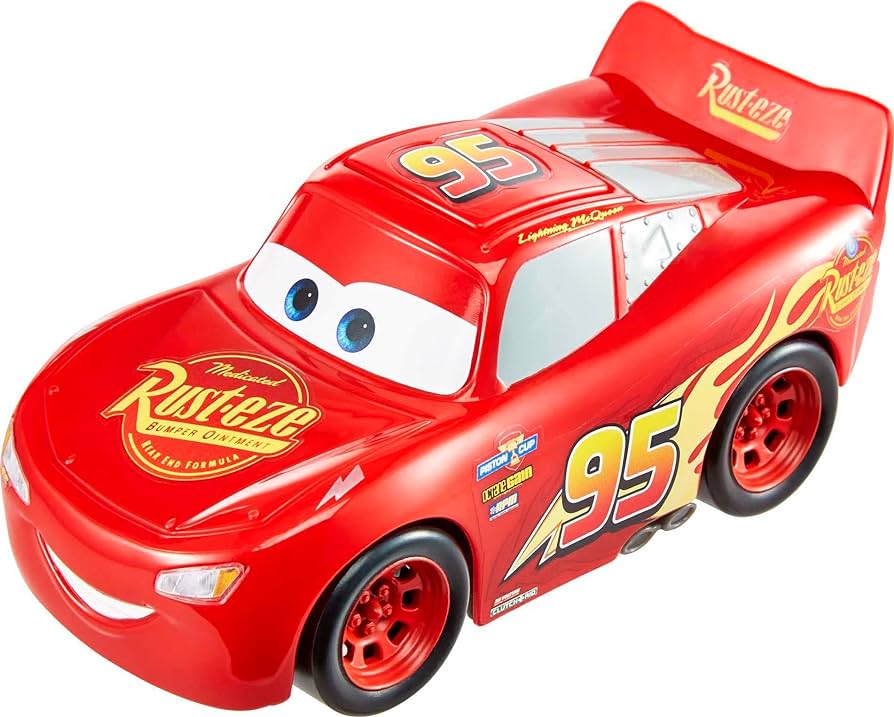 Mattel disney pixar cars track talkers lightning mcqueen vehicle