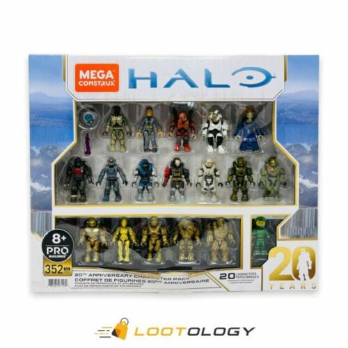 Mega construx pro builders halo th anniversary character pack