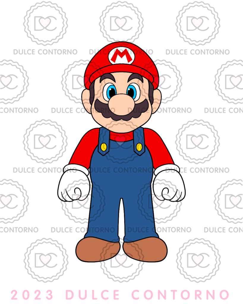 Mario bros cuerpo pleto
