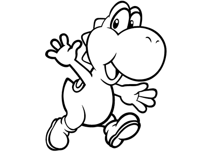Super mario bros coloring pages