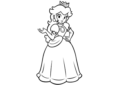 Super mario bros coloring pages