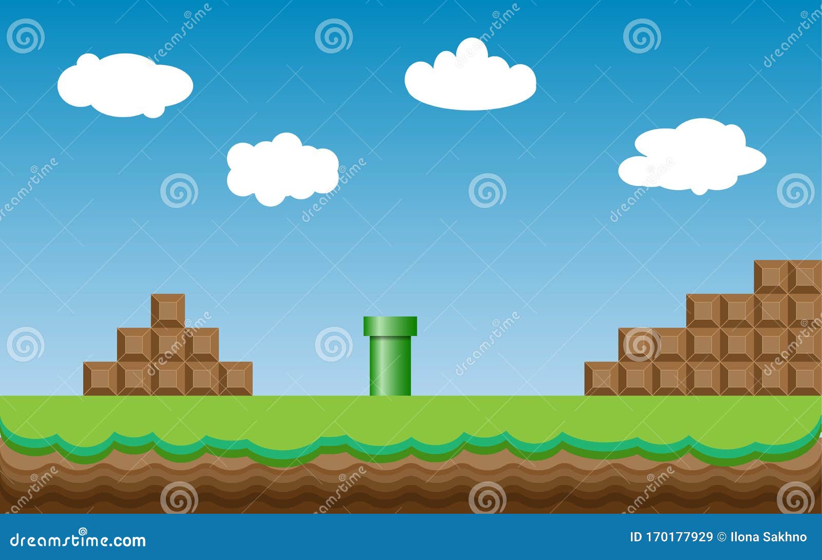 Super mario bros stock illustrations â super mario bros stock illustrations vectors clipart