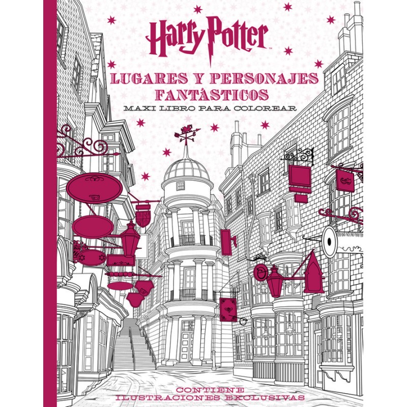 Âï harry potter lugar âï colorear