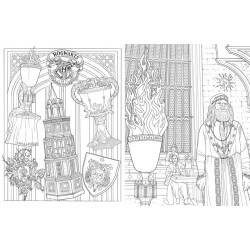 Libro hogwarts â colorear harry potter