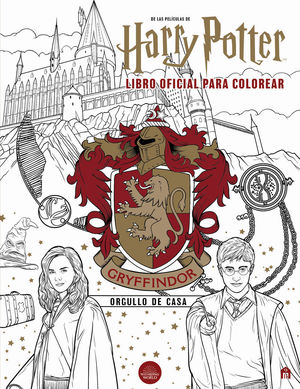 Harry potter gryffindor el libro oficial para colorear potter harry la llar del llibre