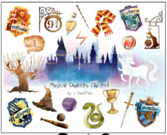 Hoja de elementos magical objects hry potter