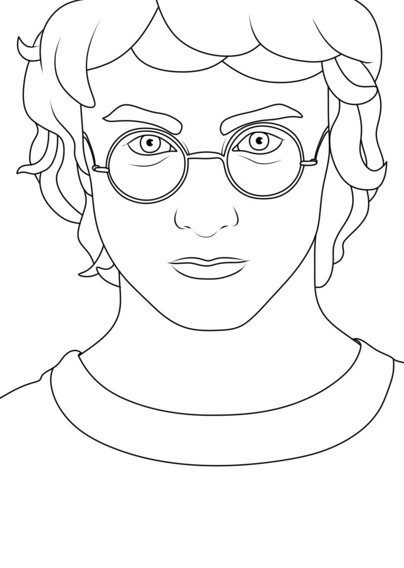 Harry potter dibujos para colorear