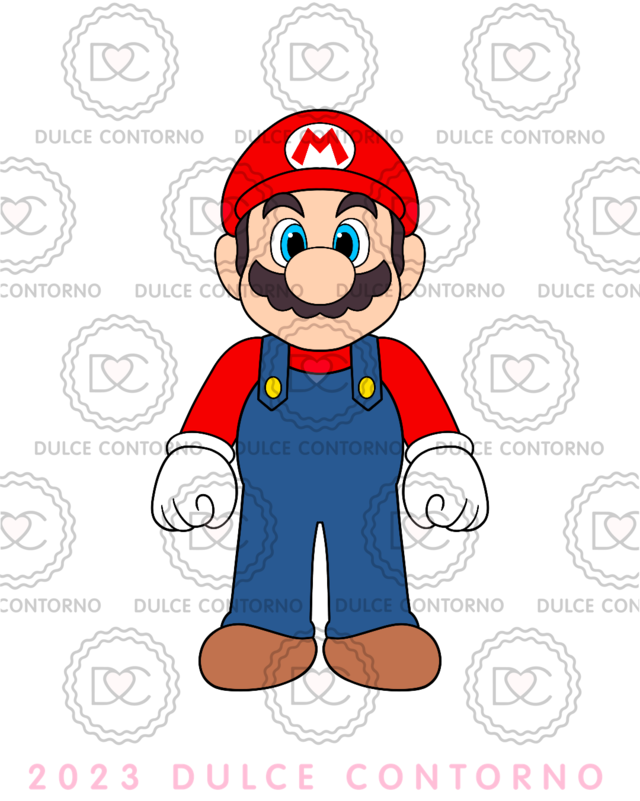 Mario bros cuerpo pleto