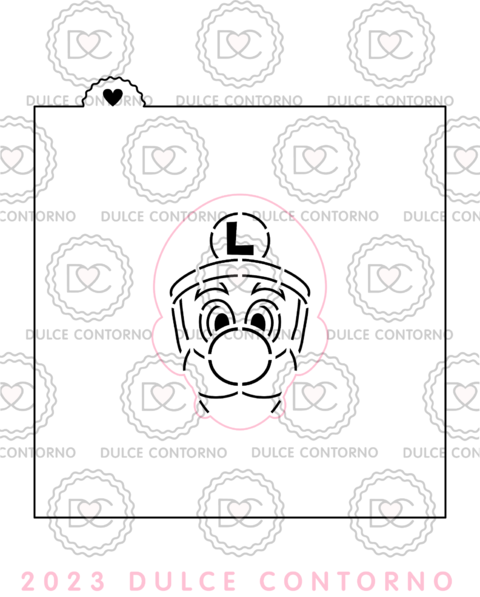 Prar mario bros en dulce contorno