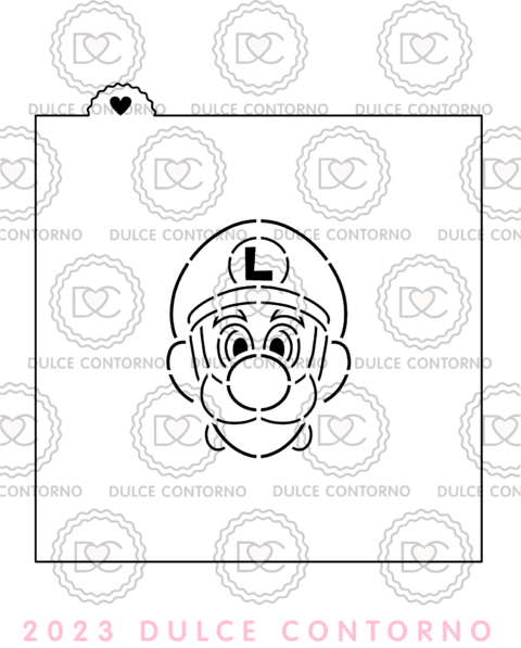 Prar mario bros en dulce contorno