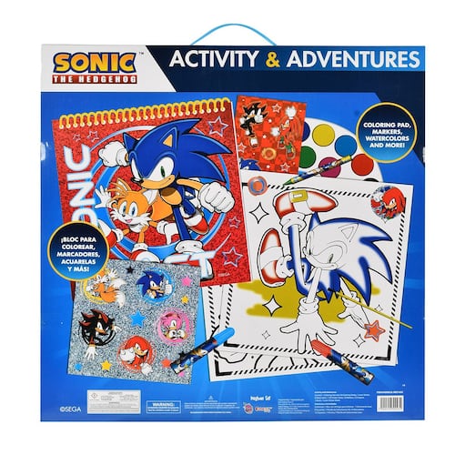 Set de arte y actividades sonic berry hip