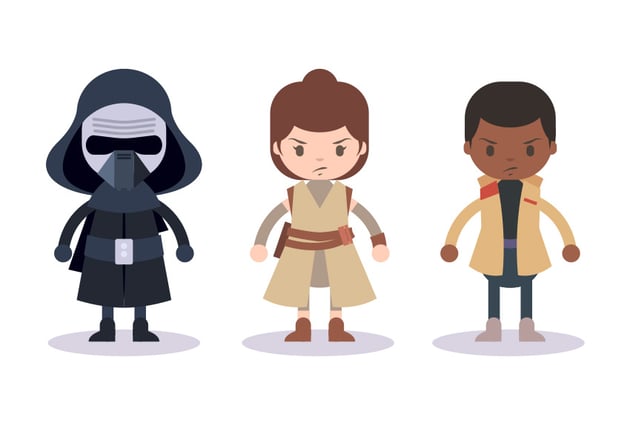 How to create three star wars characters in adobe illustrator envato tuts