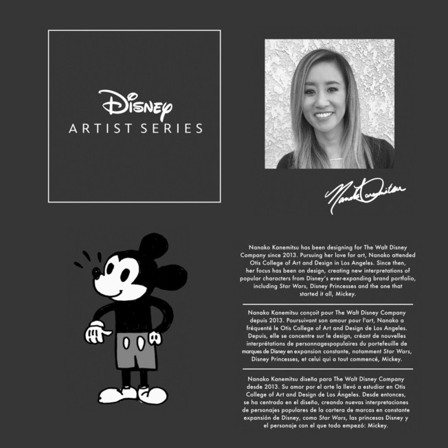 Disney store store mickey mouse disney artist series sweatshirt for adults