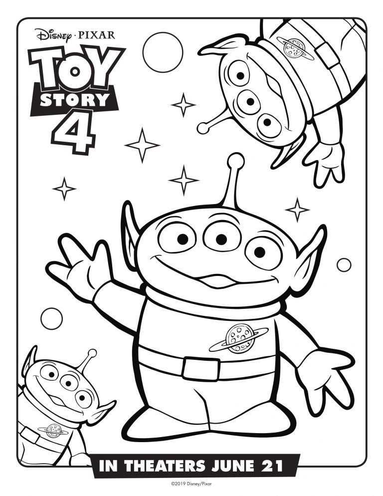 Toy story coloring pages