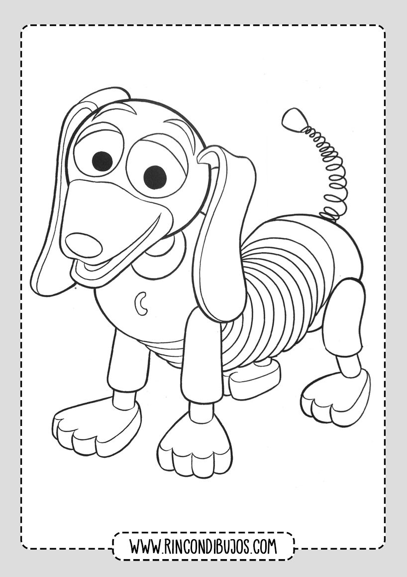 Dibujos personaj toy story colorear