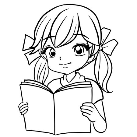 Anime coloring pages stock illustrations cliparts and royalty free anime coloring pages vectors