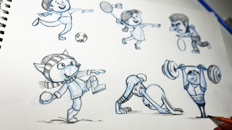 Figure drawing for cartoon characters maria avramova