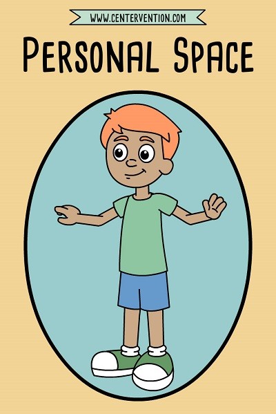 Personal space worksheets for students in elementary school