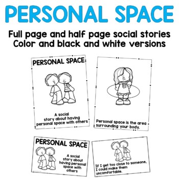 Social story personal space