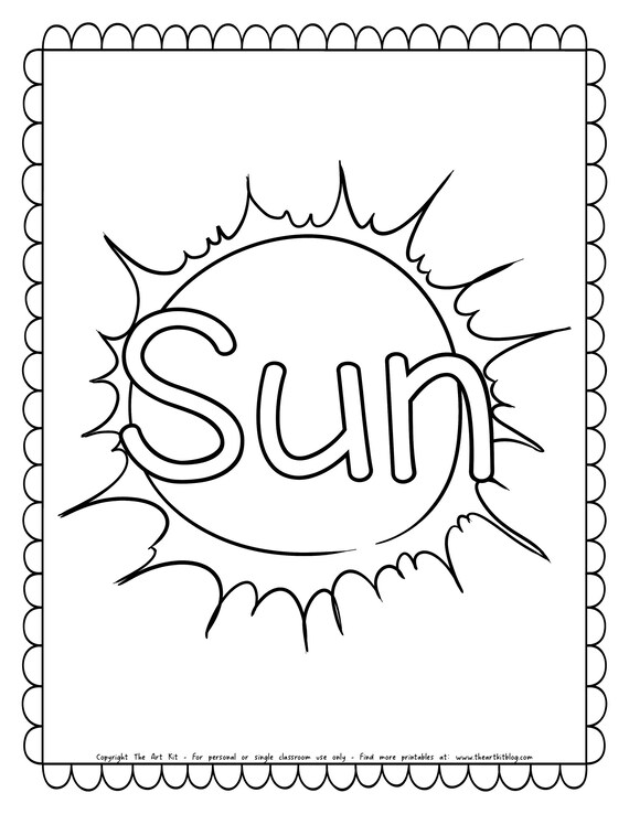 Solar system coloring pages book pages to color printable for kids learning about space worksheets