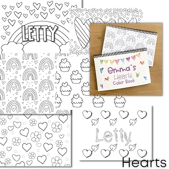 Personalized coloring books for kids