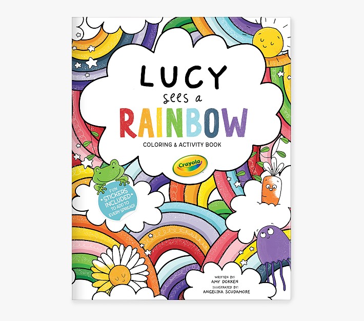 Learn colors personalized coloring activity book pottery barn kids