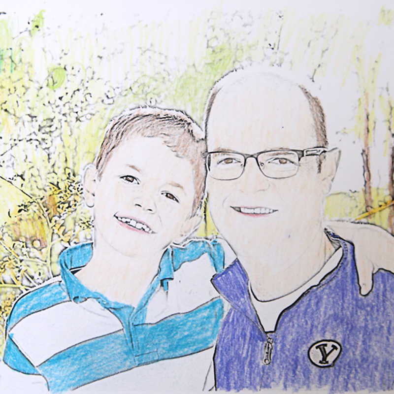 How to make personalized coloring pages for your kids