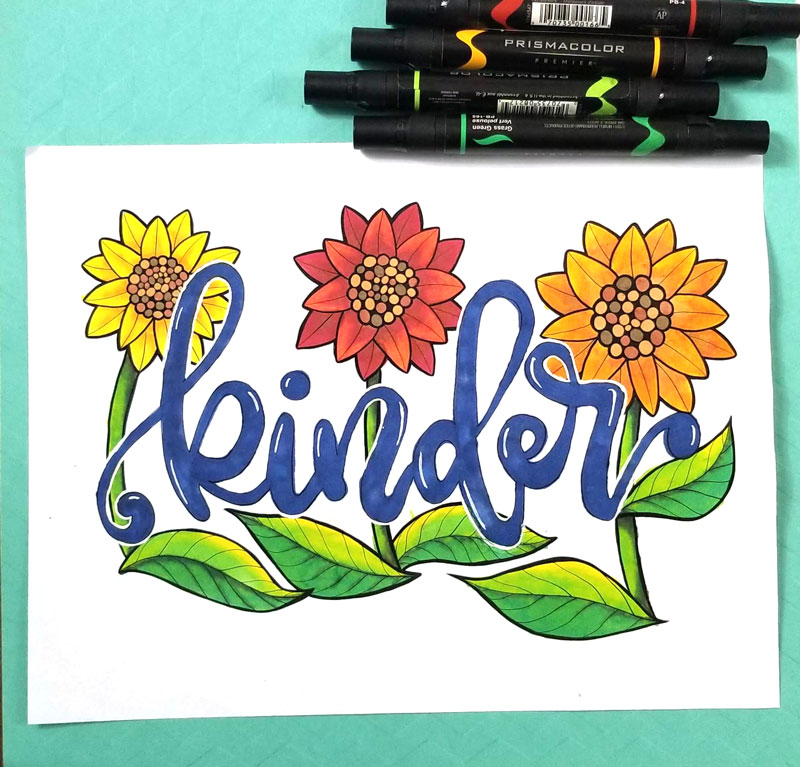 Motivational coloring pages for teens and adults moms and crafters