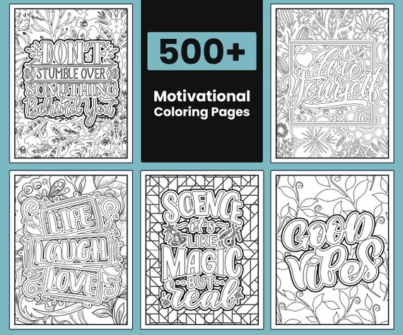Quotes coloring pages coloring book pdf digital coloring pdf printable coloring pages adult coloring sheets adult coloring book
