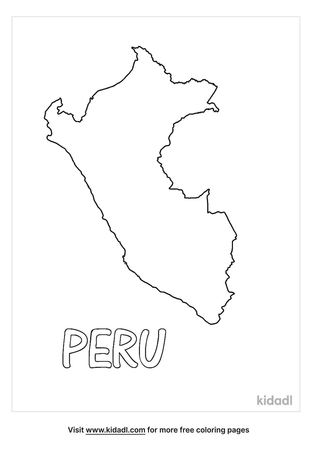Free peru coloring page coloring page printables