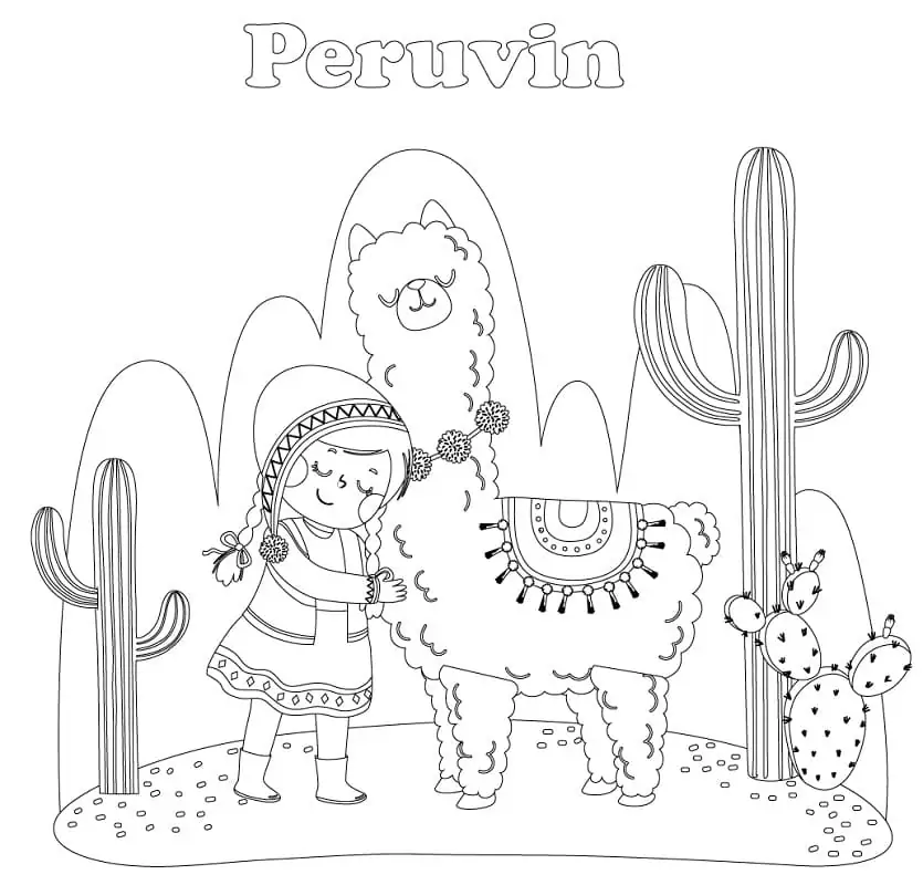 Peru malvorlagen