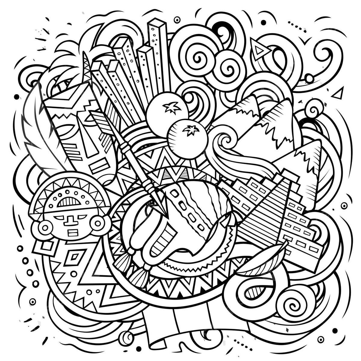 Peru cartoon vector doodle illustration coloring page position historical vector car drawing cartoon drawing rat drawing png and vector with transparent background for free download
