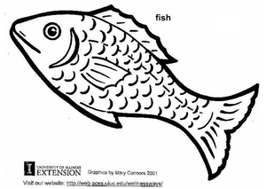 Pescado para colorear free images at