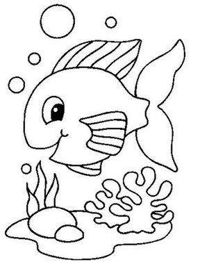 Fish coloring page coloring pages animal coloring pages